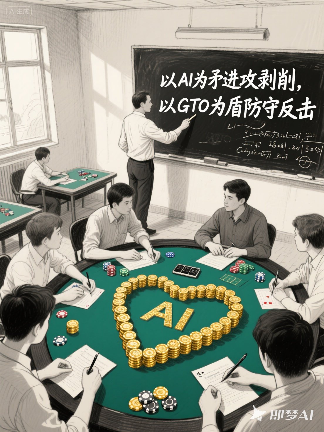 告别“鱼”生！揭秘顶尖AI如何重塑你的德州扑克思维